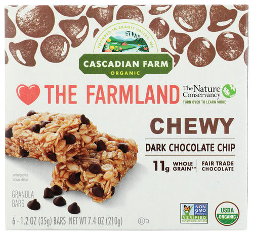 BAR CASCADIAN CHOC CHIP     021908291024 Supply