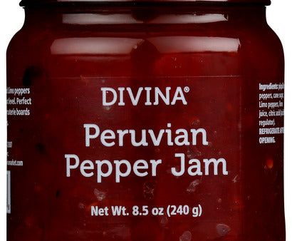 SPREAD DIVINA PERUVIAN PEPPER JAM    631723203876 Discount