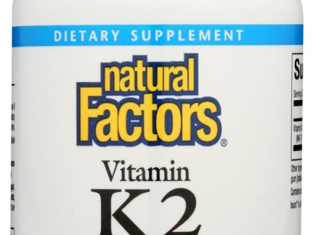 VITAMIN K2 NATURAL FACTORS   60 VCAP  068958012940 Online