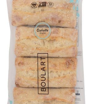 BAKERY BOULART CIABATTA SLIDER 4 PK   826846277037 Sale