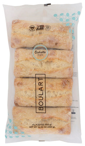 BAKERY BOULART CIABATTA SLIDER 4 PK   826846277037 Sale