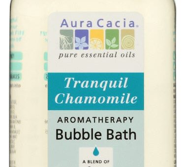 BUBBLE BATH AURA CACIA TRANQUILITY   13 OZ   051381882617 For Sale