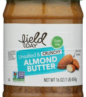 ALMOND BUTTER FIELD DAY CRUNCHY      042563605704 on Sale