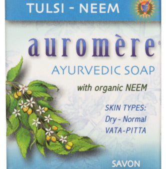 BAR SOAP AUROMERE TULSI NEEM   027275400106 Fashion