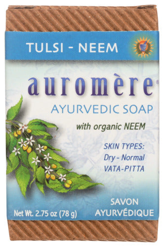 BAR SOAP AUROMERE TULSI NEEM   027275400106 Fashion