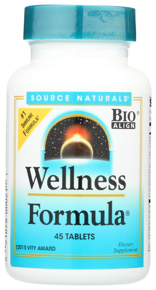 WELLNESS FORMULA SORCE NATURALS 45T  45 TAB  021078000211 For Discount