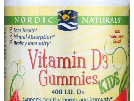 VITAMIN D3 GUMMIES NORDIC NAT 60GUM      768990311437 on Sale