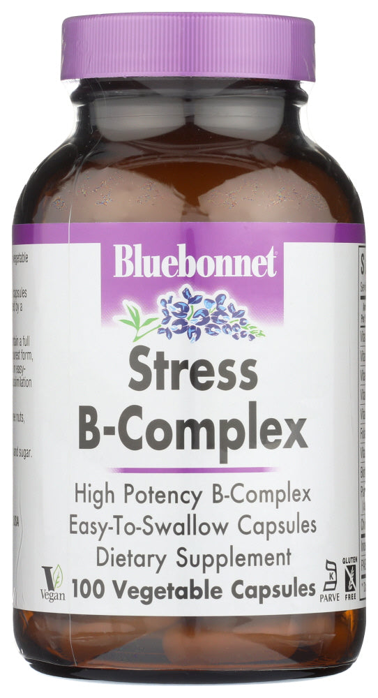 B-COMPLEX BLUEBONNET  STRESS  100VCAP 743715004245 Online now