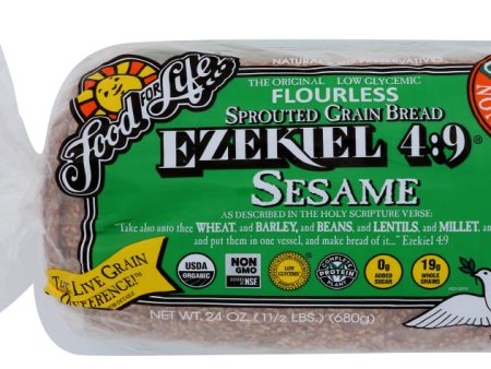 BREAD FFL SESAME EZEKIEL   073472001233 Fashion