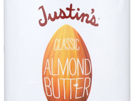 ALMOND BUTTER JUSTIN S CLASSIC 16 OZ 894455000315 Fashion