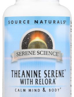 THEANINE SERENE SOURCE NATURALS 120     021078017738 on Sale