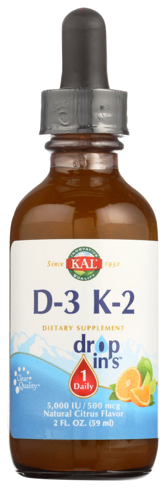 VITAMIN D3 K2 DROPS KAL   2FZ  021245413691 Online Hot Sale