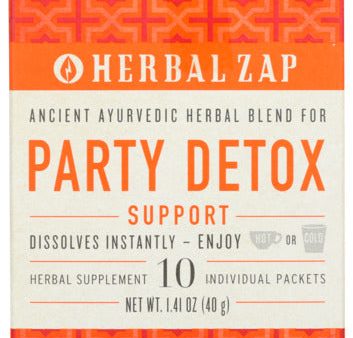 PARTY DETOX SUPPORT HERBAL ZAP     852486005198 Sale