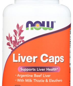 LIVER CAPS NOW FOODS BEEF LIVER     733739024329 For Discount