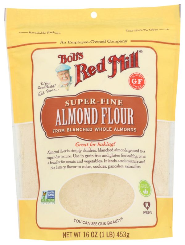 ALMOND FLOUR BOB S RED MILL SUPER FINE BLANCHED 16 OZ   39978053817 Supply