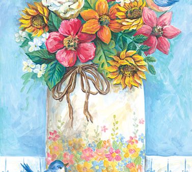 ART1302 - Floral Vase - 12x18 Cheap