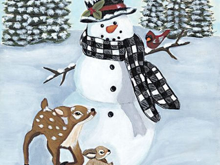 AJ136 - Winter Time Friends - 12x12 on Sale