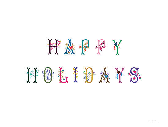 KAM636 - Boho Happy Holidays - 16x12 Online