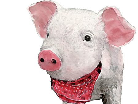 WL152 - Hamlet the Pig - 16x12 Discount