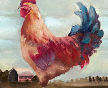 WL169 - Hillside Rooster II - 12x16 Supply