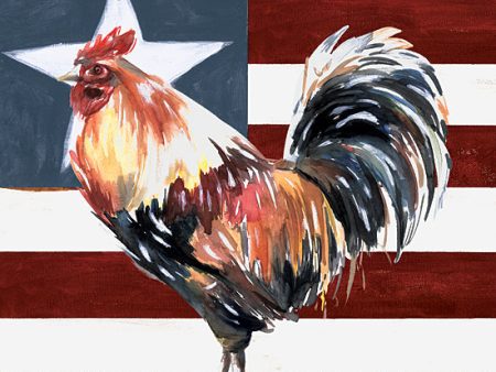 WL151 - Patriotic Rooster - 12x12 Sale