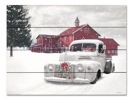 LD2423PAL - Grand Barn in Winter    - 16x12 Cheap