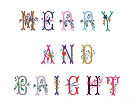 KAM571 - Merry and Bright - 16x12 For Discount