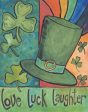 BER1441 - Love, Luck, Laughter - 12x16 For Cheap