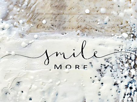 BHAR569 - Smile More - 12x12 Online