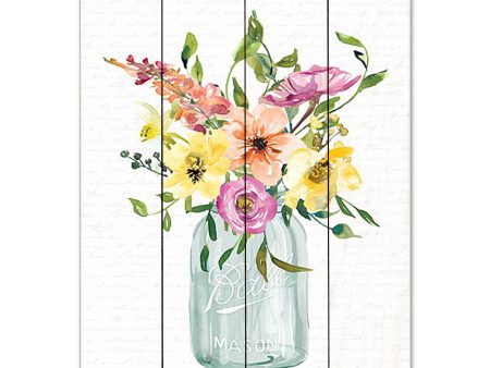 LET639PAL - Kitchen Flowers I - 12x16 For Cheap