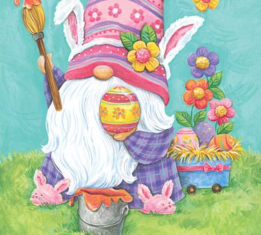 ART1304 - Easter Gnome - 12x18 For Cheap