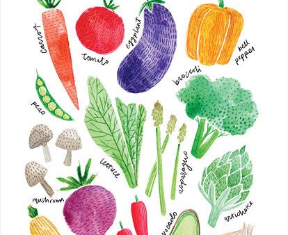 RN340 - Vegetables - 12x16 Cheap